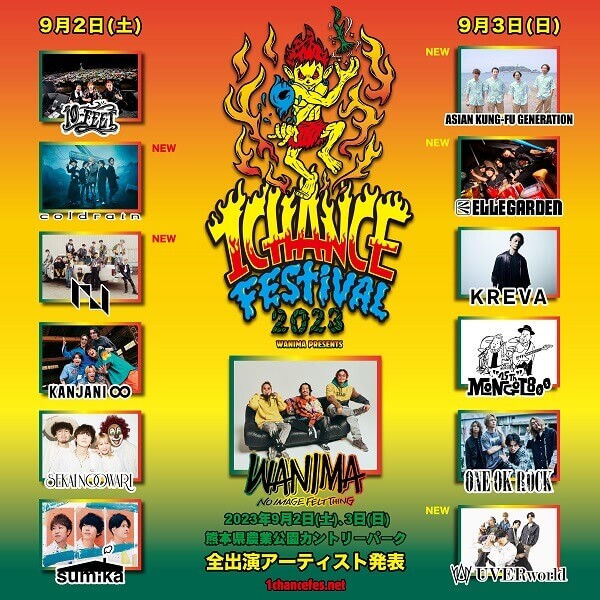 WANIMA presents 1CHANCE FESTIVAL 2024